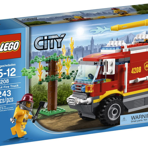 LEGO 4208 City 4X4 Fire Truck- Auzzi Store