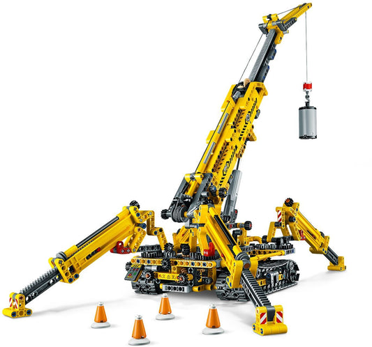 LEGO 42097 Compact Crawler Crane & Tower Crane 2-in-1 Set – view 2 - Auzzistore
