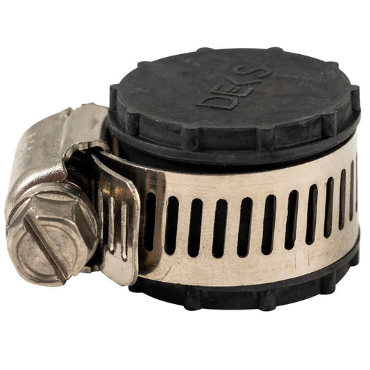 Deks PVC Trap Dishwasher Outlet Cap - 15mm - Black - DWOC15 - Auzzistore