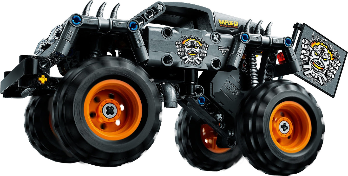 LEGO 42119 Technic Monster Jam Max-D Pull-Back Truck 2-in-1