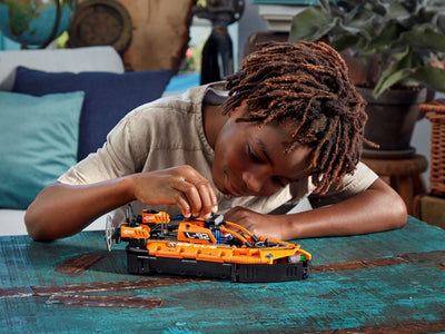 LEGO 42120 Rescue Hovercraft & Twin-Engine Aircraft Building Kit