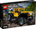 LEGO 42122 Technic Jeep Wrangler 4x4 Toy Car, Off Roader SUV Model Building Set