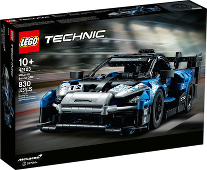 LEGO 42123 Technic McLaren Senna GTR Racing Sports Car, Vehicle Construction