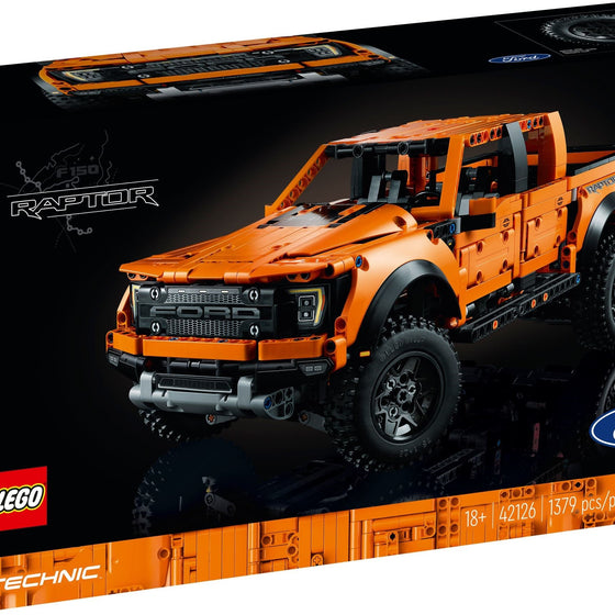LEGO 42126 Ford F-150 Raptor Technic Truck Model Kit - Auzzistore