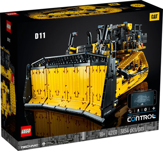 LEGO 42131 App-Controlled Cat D11 Bulldozer - Auzzistore