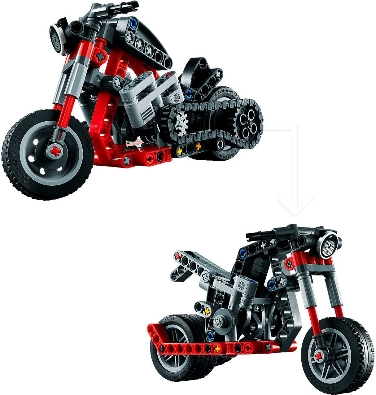 LEGO Technic 42132 : Motorcycle- Auzzi Store