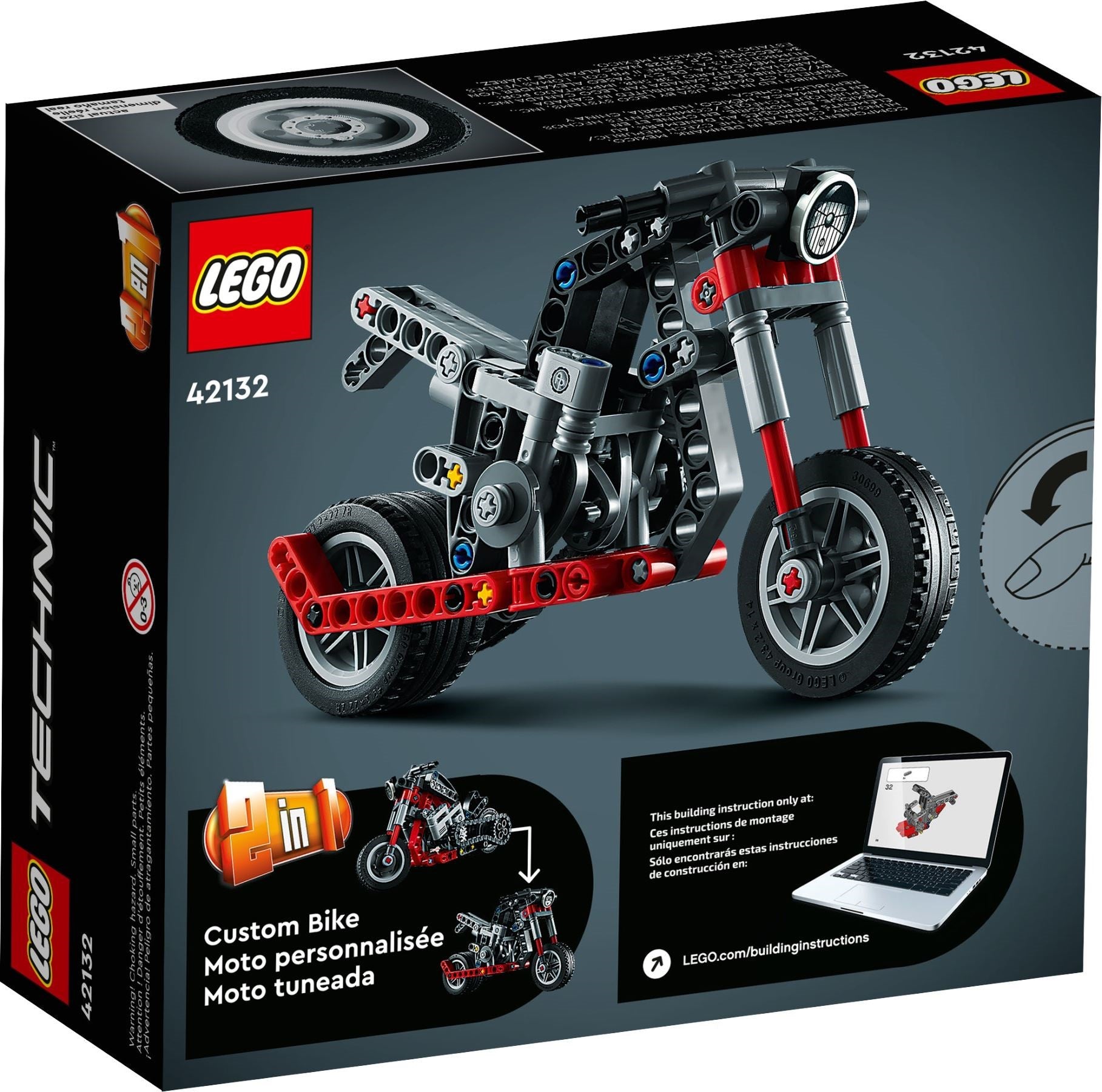 LEGO Technic 42132 : Motorcycle- Auzzi Store