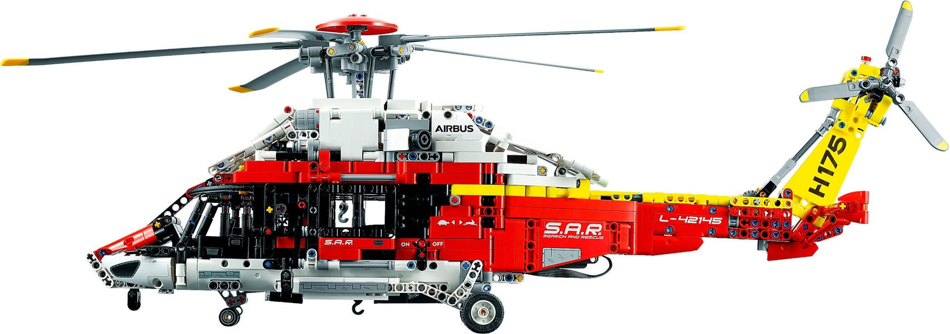 LEGO Technic Series 42145 Airbus H175 Rescue Helicopter- Auzzi Store