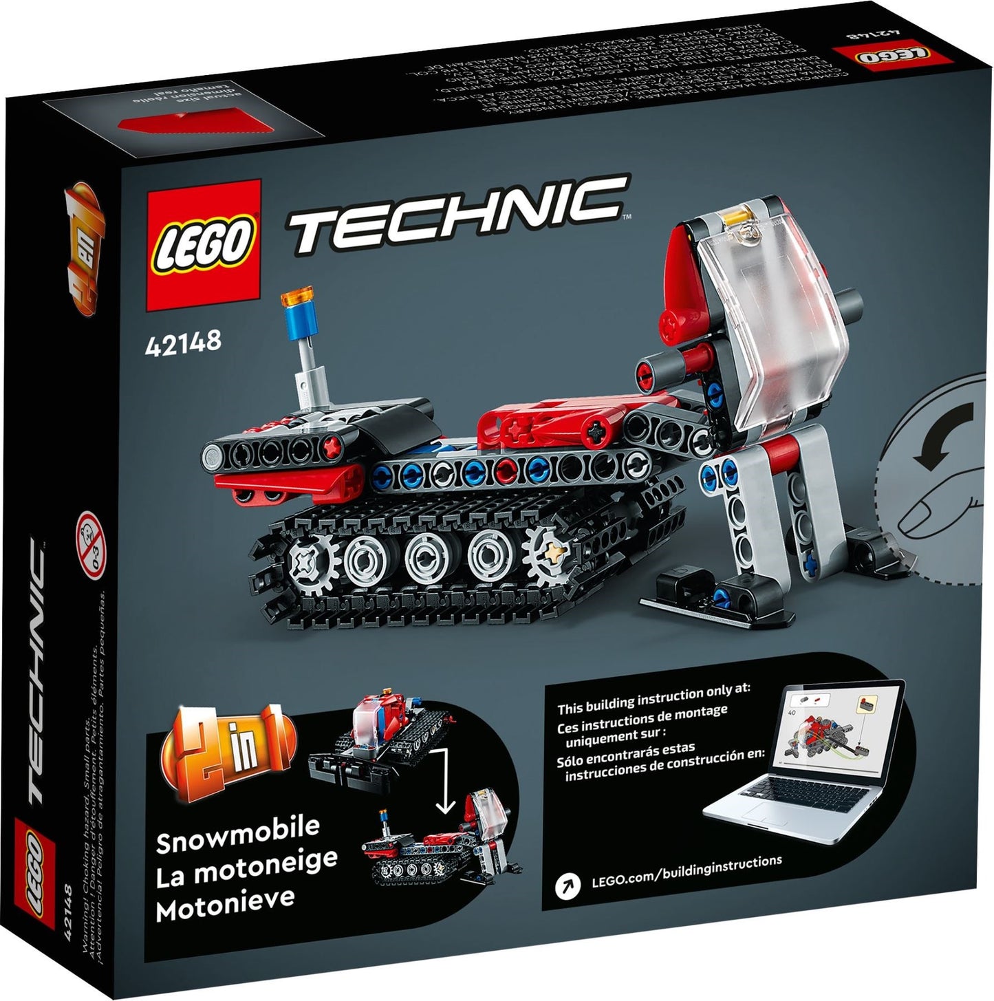 LEGO Technic Series 42148 Snow Groomer- Auzzi Store
