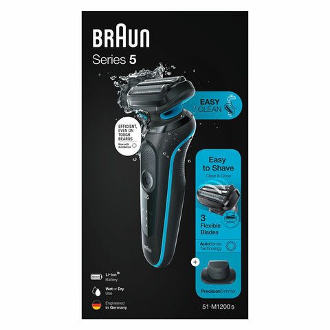 Braun S5 Electric Shaver With Precision Trimmer 51-M1200s - Auzzistore
