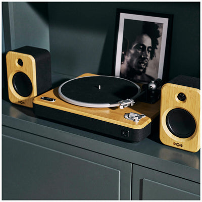 House of Marley Stir It Up Wireless 2+ EM-JT305-SB Bluetooth 5.3 Black/Timber