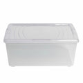 Iris Stackable Storage Box 11 Litre Capacity 8 Pack Clear Plastic