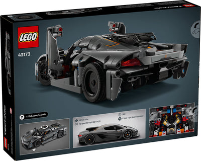 LEGO Technic Koenigsegg Jesko Absolut Grey Hypercar 42172