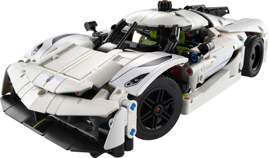 LEGO Technic 42184 Koenigsegg Jesko Absolut White Hypercar - Auzzistore