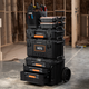AEG Quickstack 2.0 Organiser Tool Box - 568mm x 350mm x 165mm - Durable, Stackable