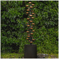 Bond Bloomington 31 Cup Cascading Fountain 1.65m Copper Brushed Bronze