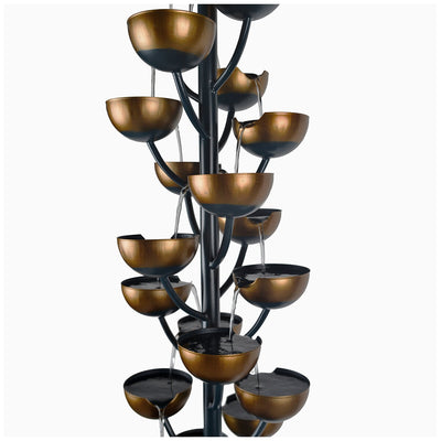 Bond Bloomington 31 Cup Cascading Fountain 1.65m Copper Brushed Bronze