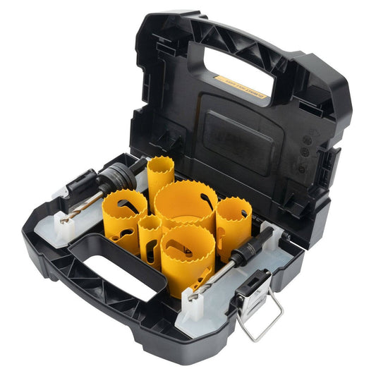 Dewalt 9 Piece Electrician Hole Saw Set D180002 V - 22mm to 64mm - Durable - Auzzistore