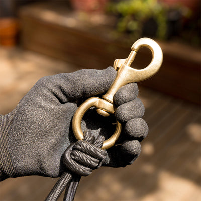 Taskmaster Snap Hook - 33mm x 118mm - Solid Brass - Heavy Duty