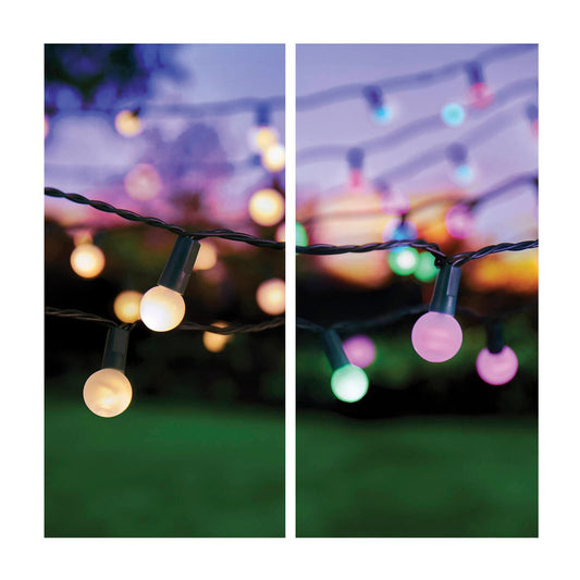 Lytworx Colour Switch Mini Ball Lights 250 Pack - 24.9m - Energy Efficient - Indoor/Outdoor – view 2 - Auzzistore