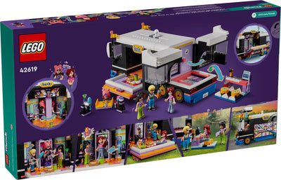 LEGO Friends Series 42619 Pop Star Music Tour Bus