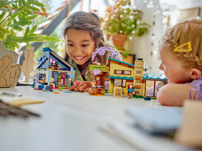 LEGO Friends Series 42620 Olly and Paisley's Family Houses- Auzzi Store
