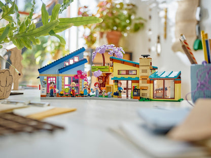 LEGO Friends Series 42620 Olly and Paisley's Family Houses- Auzzi Store