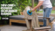 Ryobi Power Scrubber Brush - 178mm Medium Bristle - Effective Stain Removal