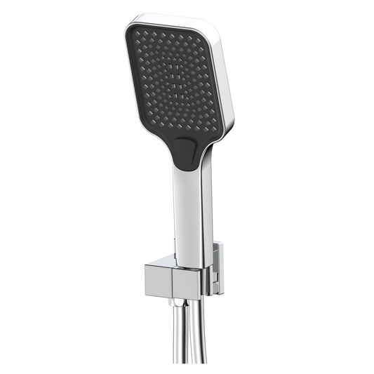 Mondella Wels Multifunction Rail Shower 1.162kg 180mm x 280mm Black Matte - Water-Saving – view 2