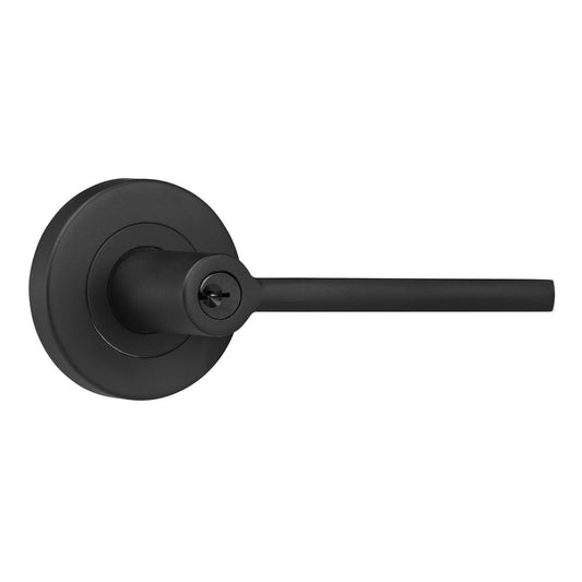 Lemaar Black Orba Entrance Set - Black Zinc - 65mm - Durable Security - Auzzistore