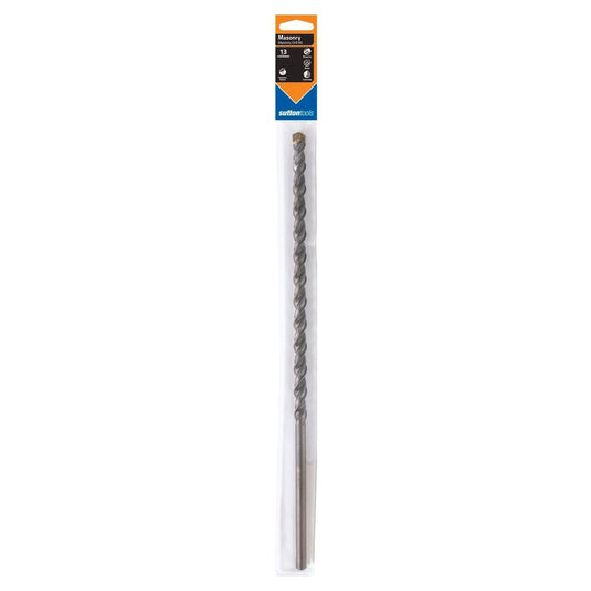 Sutton Tools Masonry Drill Bit - 13mm x 400mm - Carbide Tip - Aggressive Drilling - Auzzistore