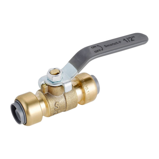 Smartex Pex 16mm Ball Valve - Lead Free Brass - Push-Fit - Durable - Auzzistore