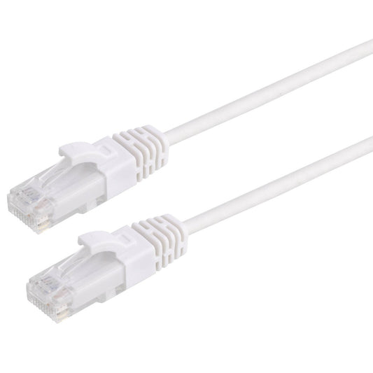 Antsig 1m Ultra Thin Cat6A RJ45 Ethernet Cable - 10Gbps - White