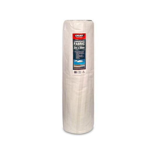 Grunt Non Woven Geotextile Membrane 2m x 20m Drain Mat Fabric - Auzzistore