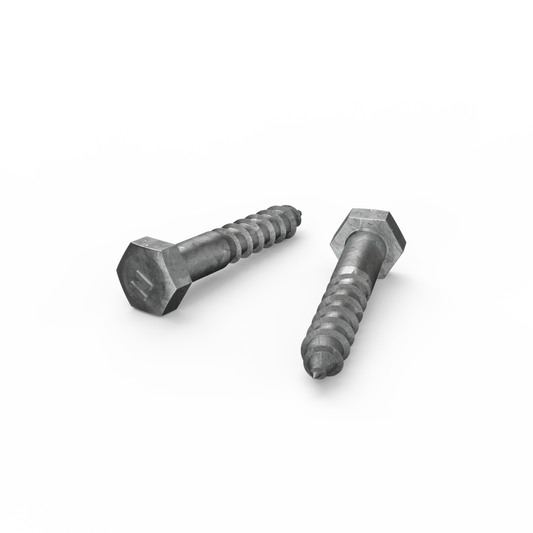 Zenith M10 Hex Head Coach Screws - 60mm - 25 Pack - Hot Dip Galvanised - Heavy-Duty – view 2 - Auzzistore