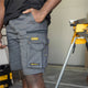 Dewalt Bennington Prostretch Shorts Size 38 - Grey - 360° Movement - UPF 50+