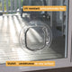 Hakuna Pets Small Ultra Clear Pet Door - 290mm Polycarbonate - Durable