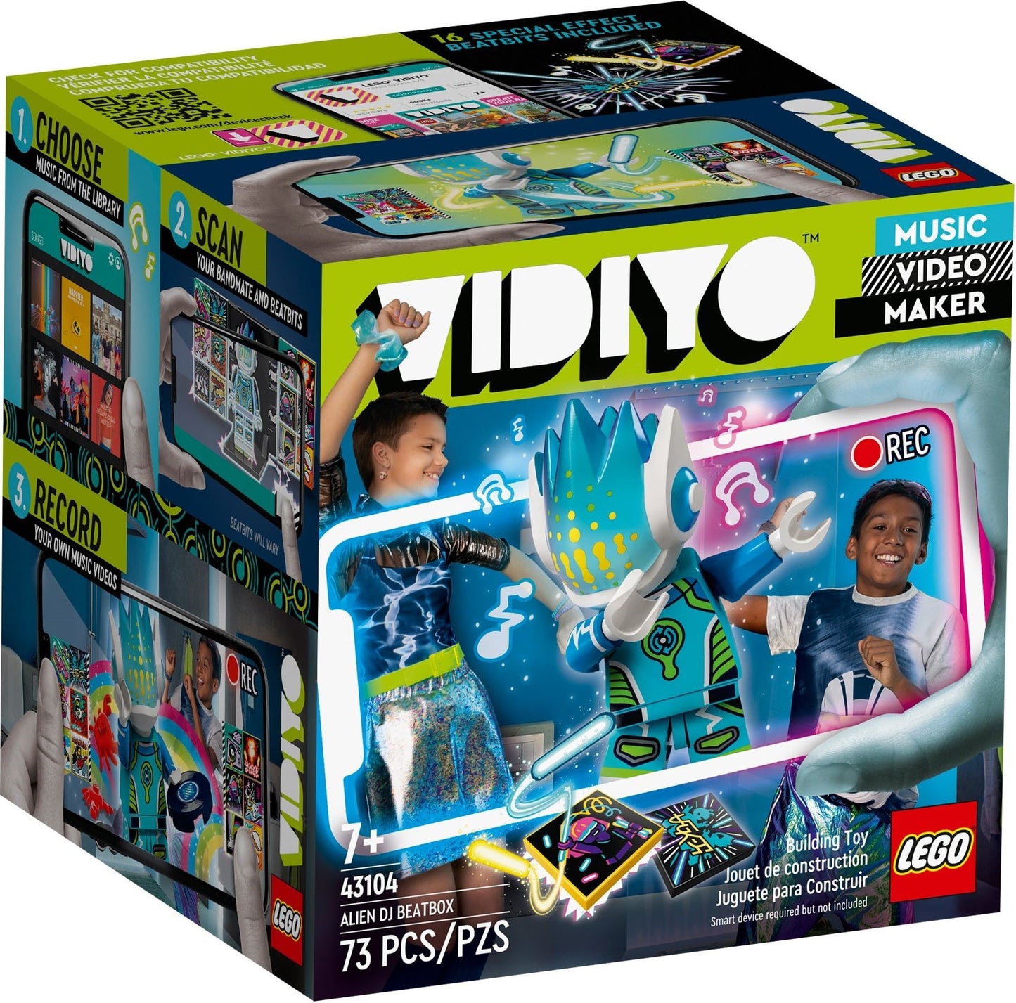 LEGO 43104 Alien DJ BeatBox - Music Video Maker Kit