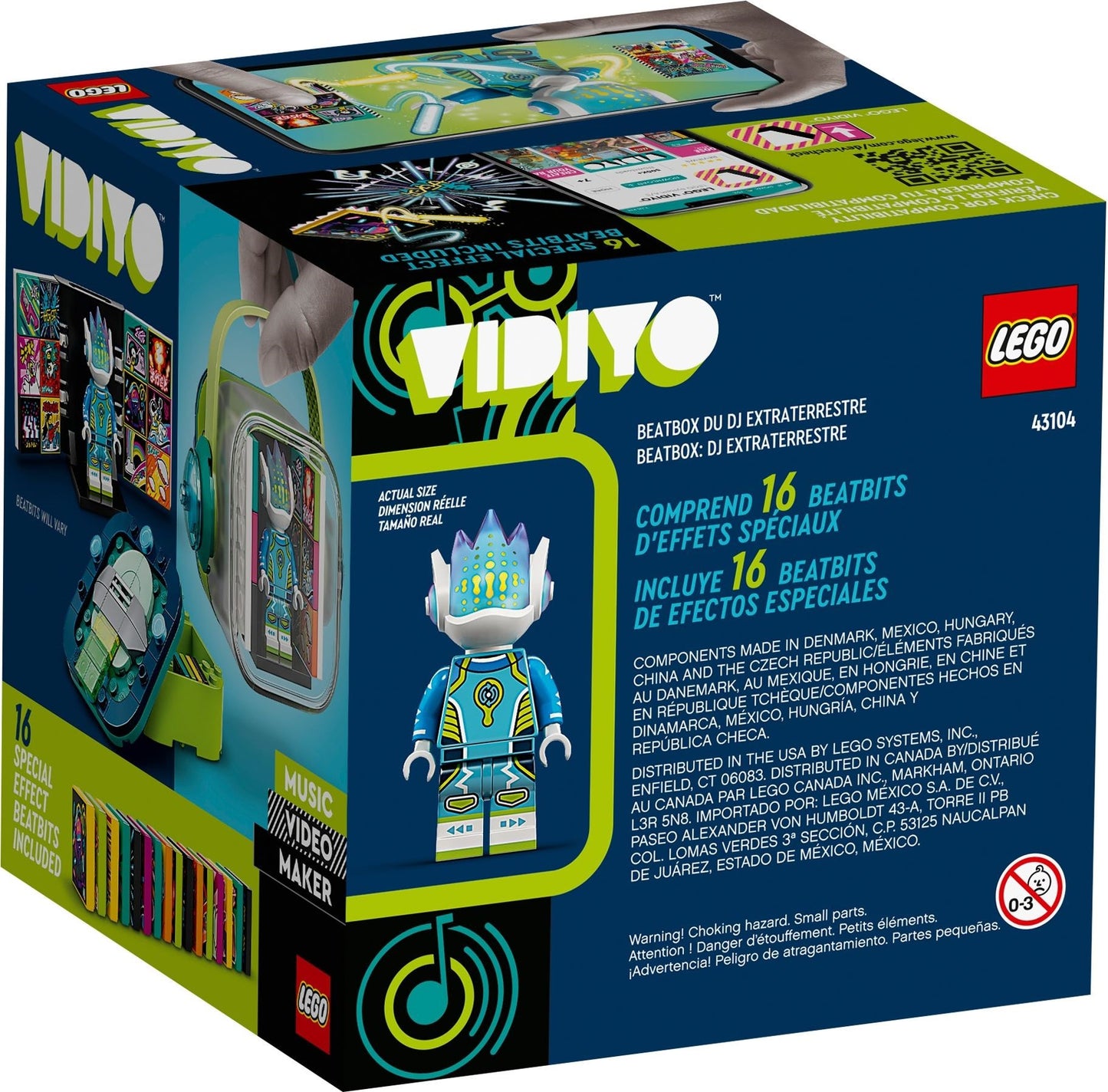 LEGO 43104 Alien DJ BeatBox - Music Video Maker Kit