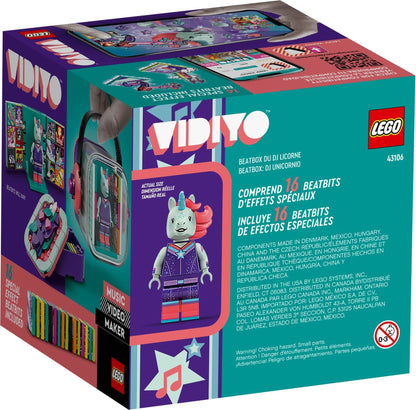 LEGO 43106 Unicorn DJ BeatBox - Music Video Maker Kit