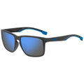 BOSS 1542/F/S 59mm Polarised Sunglasses Matte Grey Black Eco Polyamide