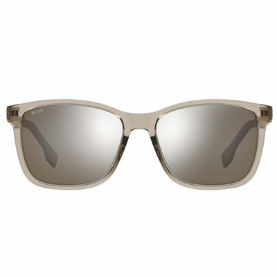 Hugo BOSS 1693FSK 10A Men's Stylish Polarised Sunglasses Square Beige