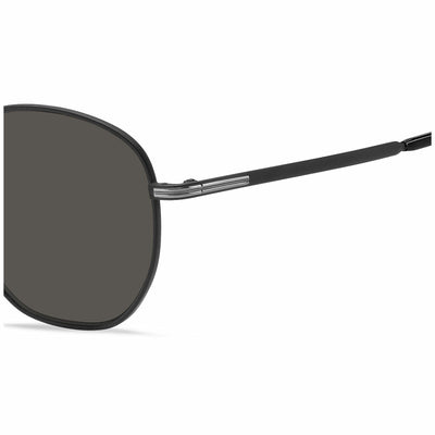 Hugo Boss 1671FSK Polarised Men’s Sunglasses Grey Matte Black