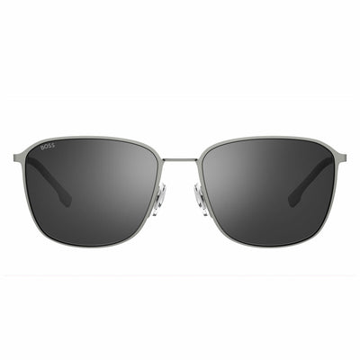 Hugo Boss 1691FSK Polarised Men’s Sunglasses 3 Silver Grey Matte Ruthen