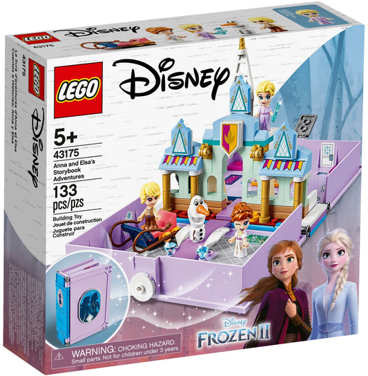 LEGO 43175 Anna & Elsa's Storybook Adventures - Frozen 2 Castle - Auzzistore