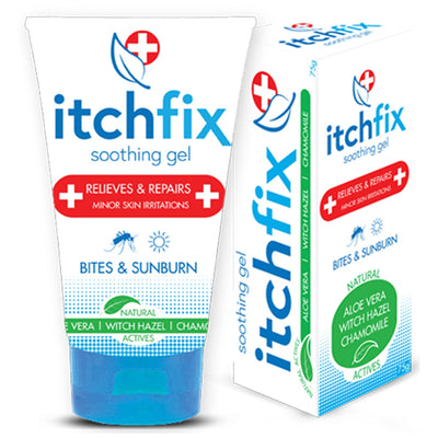 Itchfix Soothing Gel 2 x 75g Twin Pack Aloe and Witch Hazel