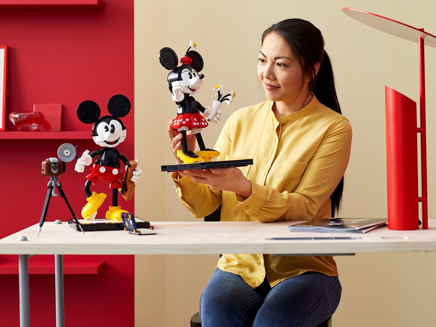 LEGO 43179 Mickey & Minnie Mouse Buildable Characters