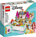 LEGO Disney 43193 Ariel, Belle, Cinderella and Tiana's Storybook Adventures