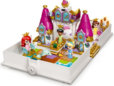 LEGO Disney 43193 Ariel, Belle, Cinderella and Tiana's Storybook Adventures