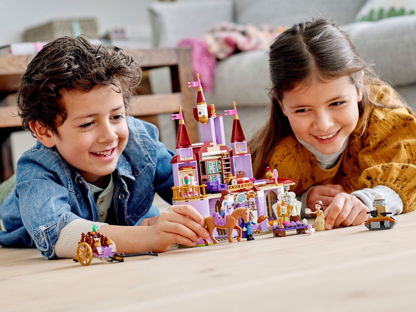 LEGO 43196 Belle & Beast's Castle - Disney Princess Building Toy